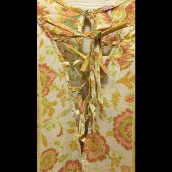 Free People Hanalei Bay Lace-up Midi Dress - Picture 9 of 13